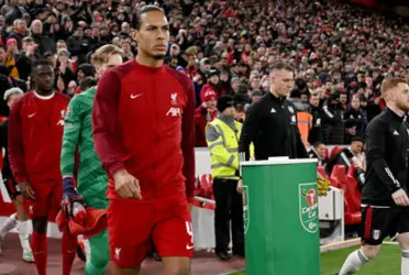 Is he still ill? Van Dijk's difficult game against Fulham that hurt Liverpool in the Carabao Cup
