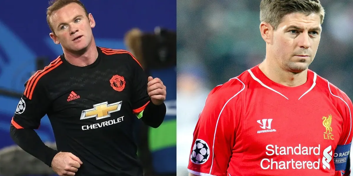 Wayne Rooney and Steven Gerrard, legends.