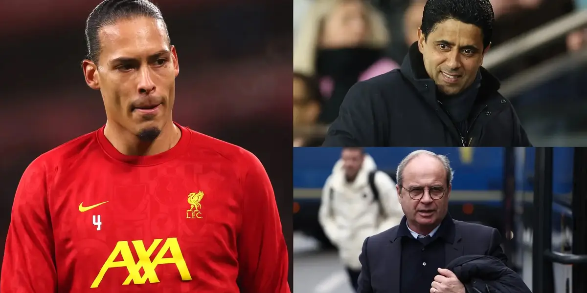 What Virgil van Dijk said to Paris Saint-Germain's Nasser Al-Khelaifi