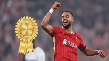 With Liverpool, Cody Gakpo reached a historic milestone.