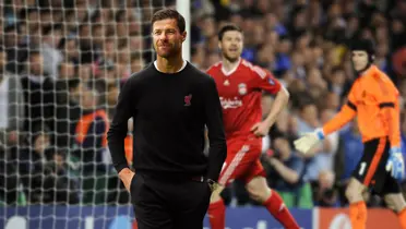 Xabi Alonso playing with the Reds and as a coach