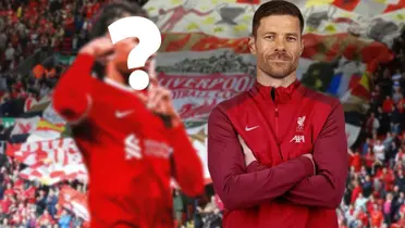 Xabi Alonso with an unknown reinforcement
